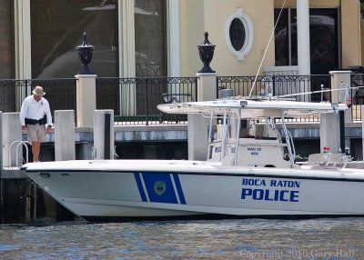 Boca Raton police boat