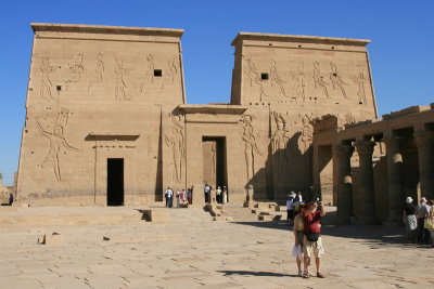 Le grand temple d'Isis