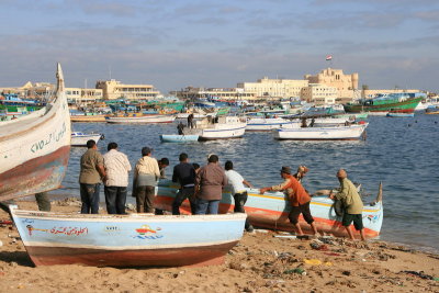 Le port et  le fort Qaytbay