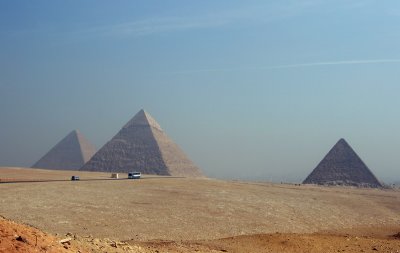 Les pyramides de Guizeh