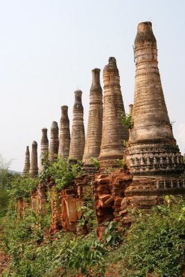 Alignement de pagodons