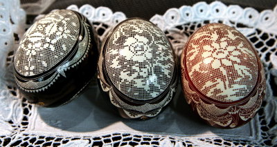La Pyssanka, œufs décorés