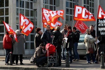 Manifestation du PCF  Blois