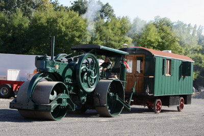 Rouleau et roulotte