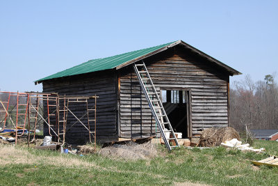 Dave put on a new standing seam metal roof