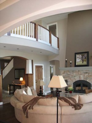 Loft: arced and spacious