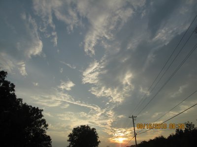 Headed West, Evening, 2010-8-16