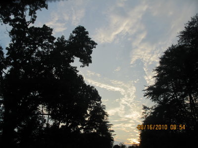 Headed West, Evening, 2010-8-16