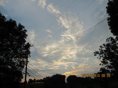 Headed West, Evening, 2010-8-16