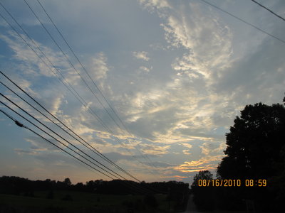 Headed West, Evening, 2010-8-16