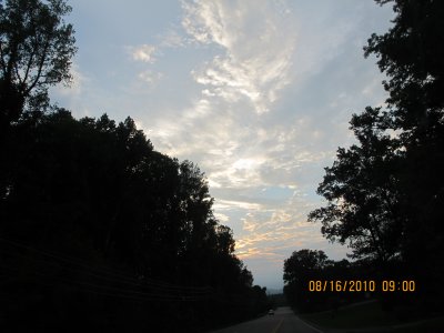 Headed West, Evening, 2010-8-16