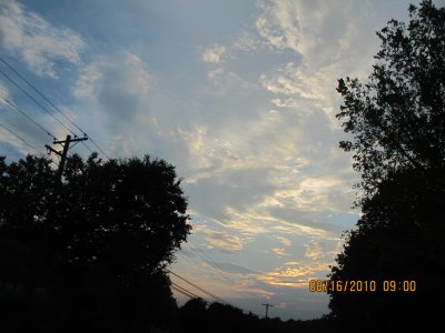 Headed West, Evening, 2010-8-16