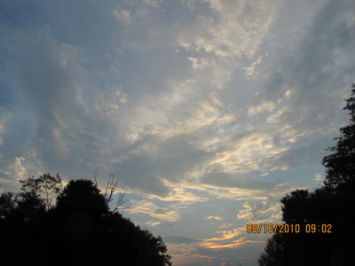 Headed West, Evening, 2010-8-16