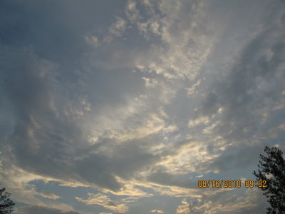 Headed West, Evening, 2010-8-16