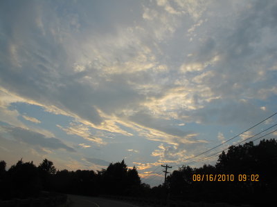 Headed West, Evening, 2010-8-16