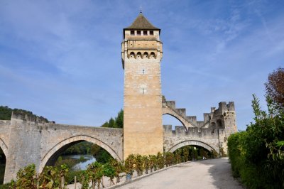 Cahors - Le pont Valentr