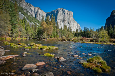 Merced River and El Capitan from Valley View