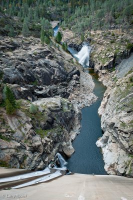 O'Shaughnessy Dam and Tuolumne River