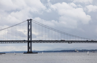 The Firth Of Forth Suspension Bridge