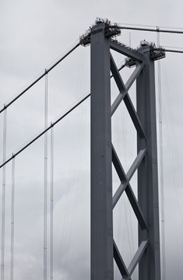 The Firth Of Forth Suspension Bridge