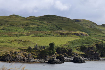 Isle of Skye castle ruins