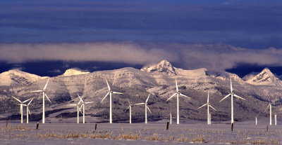 winter windmills