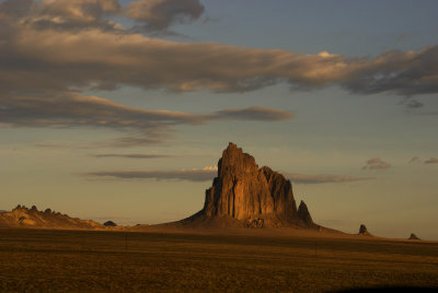 Shiprock sunrise