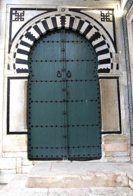 Green door