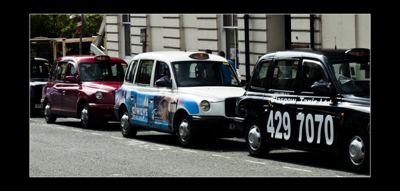 cabs in glasgow