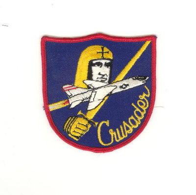 VOUGHT F 8 CRUSADER PATCHES