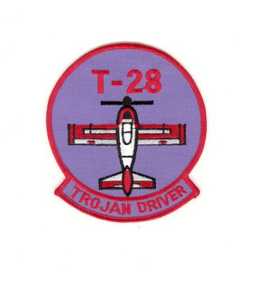 NORTH AMERICAN T 28 TROJAN PATCHES