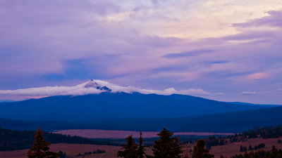 Dusk at Crater Lake