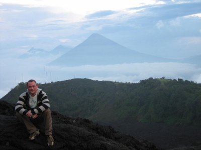 On top of Volcan de Pacayo