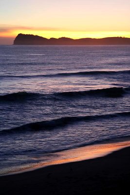 slipper island at sunrise