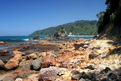colorful beach