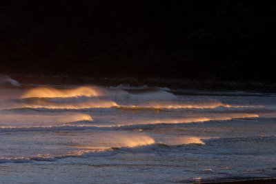 sunrise waves