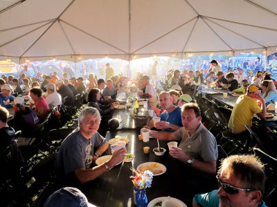 dinner tent