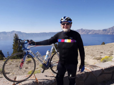 Steve Meyn at Crater Lake