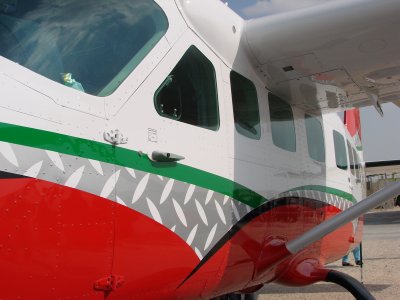 a small plane in Alkhor