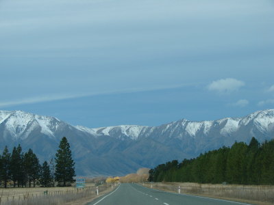 road to Mount Cook