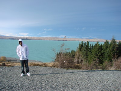Zakie in Lake Pukaki