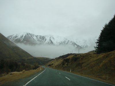 Mount Cook road
