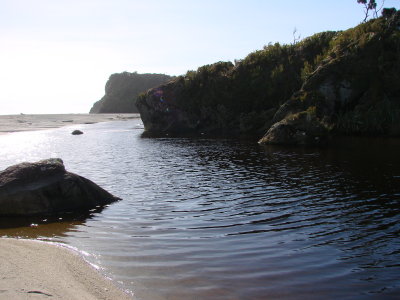 The river that joint the sea - Knight Point