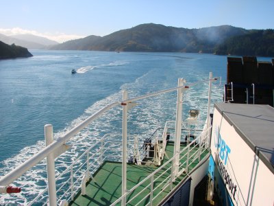 almost arriving to Picton Harbour