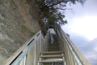 Going to launcher, Gravity Canyon, Taihape