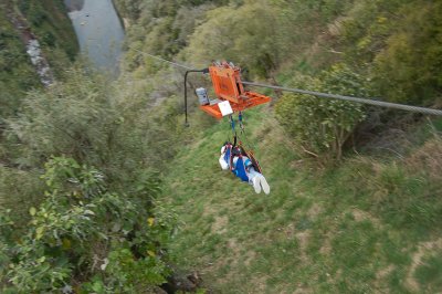 Gravity Flying 160 km/hr , Gravity Canyon, Taihape