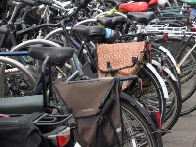parkir sepeda, Roterdam