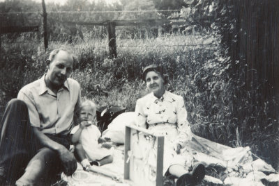 Jim, Brian , and Lavinia Coulthard