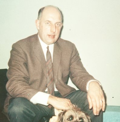 Jim, with dog