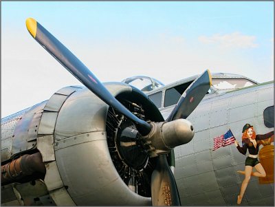 The Liberty Belle - restored World War II B-17 bomber